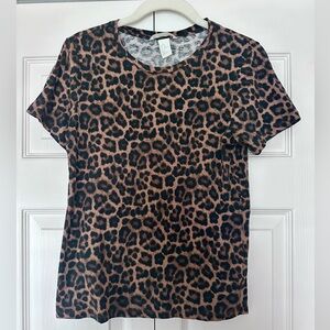 H&M Leopard Print Tee